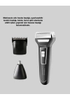 ® İnsua 3 Başlıklı Profesyonel Tıraş Makinesi – Sıfır Kesim, Hassas Başlık, Güçlü Motor