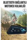 ® İnterkom Intercom Kask Kulaklık Bt22 Bluetooth Motosiklet Kulaklık 5.0 Bluetooth