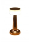® Kablosuz Renkli Masa ve Gece Lambası Altın Rengi Dokunmatik Led Lamba