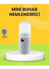 ® Kablosuz Şarjlı Buharlı Nemlendirici – Enerji Tasarruflu Taşınabilir Cilt Bakım Cihazı