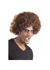 Kahve Renk Kıvırcık Afro Bonus Peruk