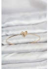 ® Kalp Model Gold Renk Bileklik