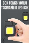 ® Kamp Işığı Çok Fonksiyonlu Taşınabilir Anahtarlık Kapak Açma Manyetik Özelliği