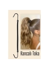 Kancalı At Kuyruğu Lastik Toka 1 ADET 717249