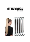 Kancalı At Kuyruğu Lastik Toka 10 ADET 717249