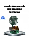 ® Katlanabilir Şarjlı Mini Fan 3 Kademeli Hız Ayarlı Taşınabilir