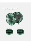 ® Katlanabilir Şarjlı Mini Fan 3 Kademeli Hız Ayarlı Taşınabilir