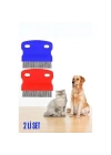 Kedi Köpek Bit Pire Tarağı Metal Uçlu Bit Tarağı 2 ADET SET 721890