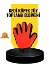 ® Kedi ve Köpekler İçin Tüy Toplama Eldiveni – Yumuşak Silikonlu Masaj Eldiveni