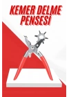 ® Kemer Delme Pensesi 6 Farklı Boyutta Kemer Delici Ev Deri Kemer