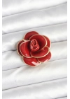 ® Kırmızı Gül Model Broş