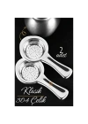 ® Klasik Çay Süzgeci 304 Paslanmaz Çelik 2 ADET