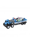 ® KLX600-361 Sürtmeli Die Cast 4x4 Polis Arabası Taşıyıcılı -Vardem