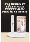 ® Kulak Burun ve Yüz Epilasyon Aleti ve Yüz Masaj Aleti İkili Cilt Bakım Seti