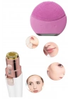 ® Kulak Burun ve Yüz Epilasyon Aleti ve Yüz Masaj Aleti İkili Cilt Bakım Seti