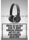 ® Kulak Üstü Bluetooth Kulaklık Yüksek Ses Kaliteli Ayarlanabilir