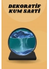 ® Kum Saati Yuvarlak Şık Kum Tablosu Dekoratif Kum Sulu Kum Saati