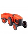 ® Römorklu Sürtmeli Plastik Traktör