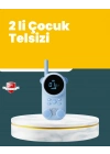 ® LCD Ekranlı Çocuk Telsizi – İki Yönlü Ses, 1-3 km Çekim Mesafesi
