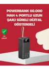 ® LED Ekranlı Çok Fonksiyonlu Taşınabilir Şarj Ünitesi Powerbank