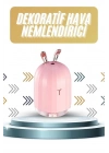 ® Led Işıklı Hava Nemlendirici Buhar Makinesi Dekoratif Aromaterapi