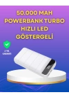 ® Lightning ve Type-C Girişli 50000mAh Powerbank