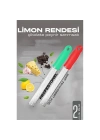 Limon Rendesi - Uzun Peynir Çikolata Sarımsak Rendesi 2 li set 721979