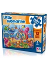 ® Little Submarine 12 Parça Jumbo Boy Puzzle
