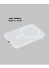 ® MagSafe Uyumlu Kablosuz Powerbank – Güçlü Mıknatıs, Hızlı Şarj, Kompakt Tasarım