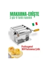 ® Makarna Makinası Erişte Makarna Kesici Erişte Makinası 304 Paslanmaz Çelik