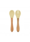 ®   Mama Kaşığı ve Çatal Seti Mellow Yellow