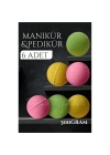 ® Manikür Pedikür Topu Manikür Bombası 6 adet 300 Gram