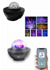 ® Masa ve Gece Lambası Renkli Projektör Işıklı Disko Topu Bluetooth Hoparlör