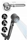 ® Masaj Etkili Turbolu Çok Fonksiyonlu Filtreli Duş Başlığı Yeni Nesil