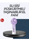 ® Masaüstü ve Elde Kullanıma Uygun Su Buharlı Şarjlı Fan