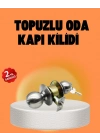 ® Mat Renk Topuzlu Kapı Kilidi – Giriş Tipi