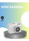® Mini Retro Dijital Kamera 1080P Full HD Dahili 128GB Hafızalı