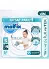 ®   Premium Bebek Bezi Ultra Fırsat Paketi 6 Beden 15+ Kg 54 Adet