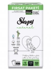 ®   Natural Bebek Bezi Fırsat Paketi 1 Beden 2-5 Kg 50 Adet