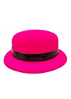 Neon Partisi Pembe Renk Melon Plastik Parti Şapkası