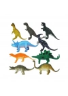® 0714 Dinozorların Dünyası Poşetli 9lu Hayvan Oyun Seti