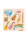 ® 1004-CS Chiva, Müzik Aletleri Ahşap Puzzle