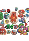 ® 5307 Taş Boyama - Stone Painting / +6 yaş