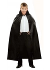 Siyah Renk Yakalı Halloween Pelerini 90 cm
