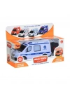 ® V001-2 V3 V004  Kumandalı Sesli Işıklı Polis Arabası-Jandarma-Ambulans-İtfaiye 1:18