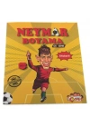® Neymar Çıkartmalı Maskeli Boyama Kitabı
