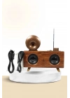 ® Nostaljik Radyo Bluetooth Bağlantılı Şarjlı Yüksek Ses Kaliteli