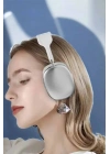 ® P9 Plus Kablosuz Kulak Üstü Bluetooth Kulaklık Beyaz Yüksek Ses Kaliteli