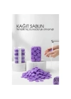 ® Parfümlü Elde Eriyen Kağıt Sabun - 500 lü paket Sihirli Sabun – Hijyenik Seyahat Kutusu