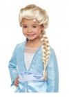 Platin Altın Dore Renk Karlar Ülkesi Elsa Frozen Peruğu Çocuk Boy